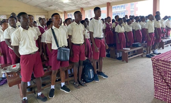 Building Future Leaders: Solidage Africa Foundation and Kpone Municipal Assembly Youth Department Empower Kpone High School Students Through Mentorship Program