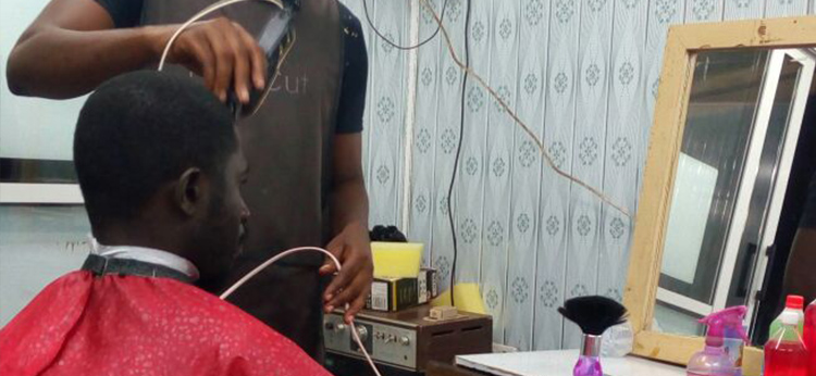 Health education on barbering operations to prevent cross contamination in Africa Ghana - Kpone Katamanso District.