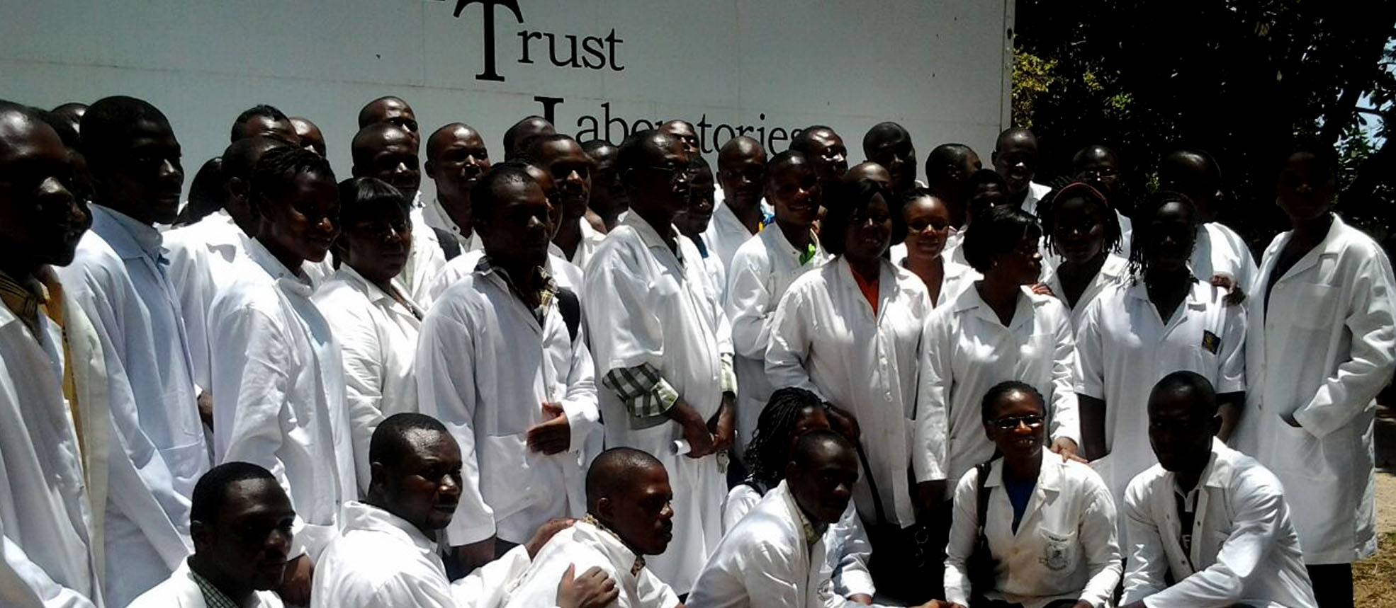 Medical volunteers for health education and biomedical research on the continent.